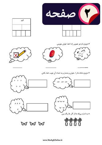 کاربرگ آموزش نشانه های (الف) (س) (م) (ب) | (2 صفحه PDF)