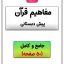 کاربرگ قرآن پیش دبستانی همراه با سوره